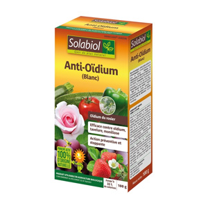 ANTI OIDIUM (Bicarbonate) Solabiol en 100 gr