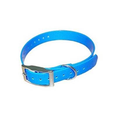 COLLIER BIOTHANE BIOGOLD 45CM BLEU