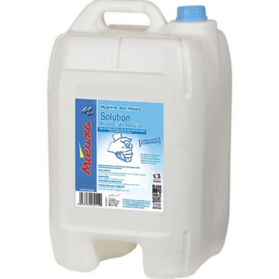 SOLUTION HYDRO-ALCOOLIQUE en 20 Litres (Px au litre)