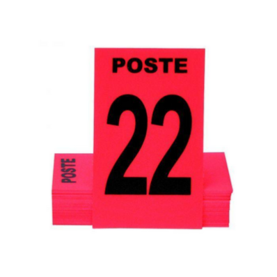 JEU DE 24 CARTES POSTE ROUGE