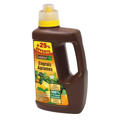 ENGRAIS Agrumes Solabiol en 800ml + 25% Gratuit
