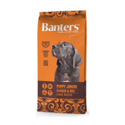 BANTERS PUPPY JUNIOR CHICKEN & RICE LARGE BREEDS EN 3 Kg