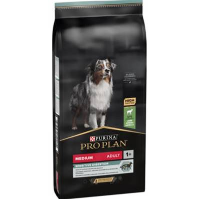 PROPLAN ADULT MEDIUM SENSITIVE DIGESTION Riche Agneau 18 kg