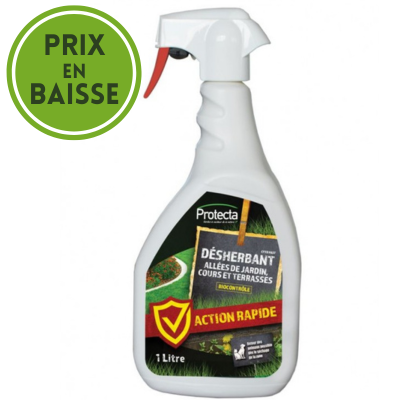 DESHERBANT JARDIN Spray en 1L