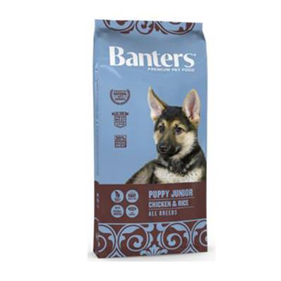 BANTERS PUPPY JUNIOR CHICKEN & RICE EN 15 KG