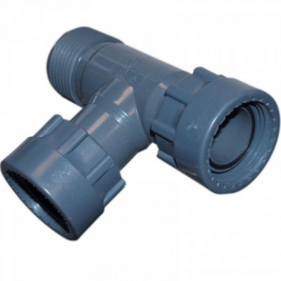 COLLECTEUR ELECTROVANNE PVC 1" 1 voie