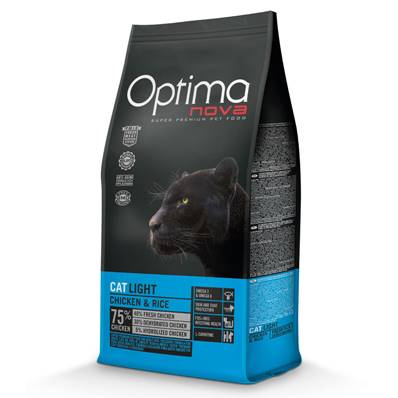 OPTIMA Chat Adulte Light en 8 Kg