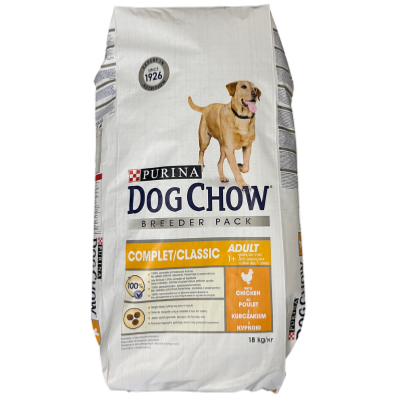 DOG CHOW COMPLET CLASSIC Poulet en 18 kg
