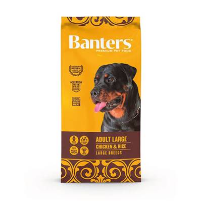 BANTERS ADULT LARGE CHICKEN & RICE EN 15 KG