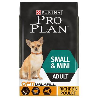 PROPLAN SMALL & MINI ADULT Riche en Poulet 18 Kg