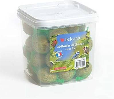 BOULES DE GRAISSE 90gr en seau de 30 Boules