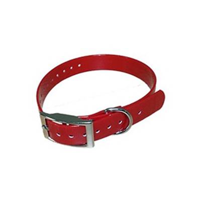 COLLIER BIOTHANE BIOGOLD 45CM ROUGE