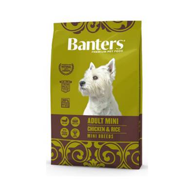 BANTERS ADULT MINI CHICKEN & RICE EN 3 KG