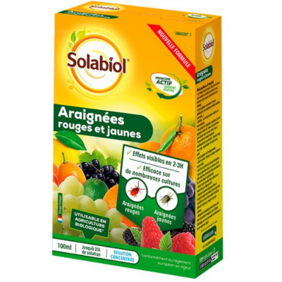 ARAIGNE ROUGE en 100 ml