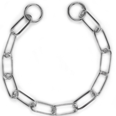 COLLIER CHAINE chromé 3mm-55cm