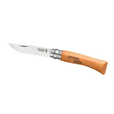 OPINEL N°8 Lame Acier Carbone & Bague de Sécurité