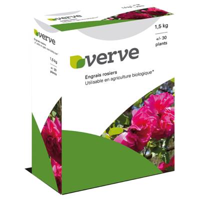 ENGRAIS Rosiers Verve en 1.5 kg