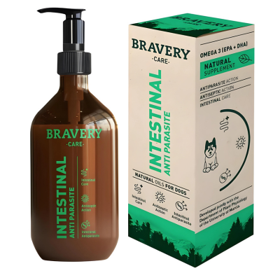 BRAVERY INTESTINAL Huile de Saumon en 500 ml