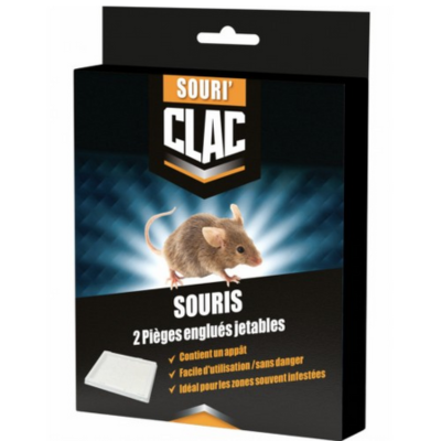 RATUCLAC SOURIS par 2 plaques 12x15cm