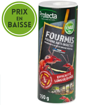 POUDRE FOURMIS  en 150Gr -fds-