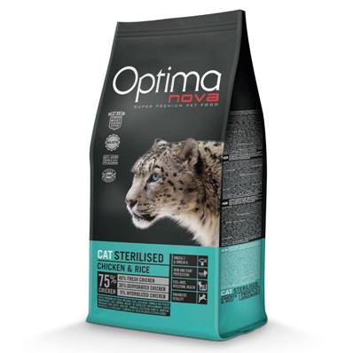 OPTIMA Chat Adulte Stérilised en 8 Kg