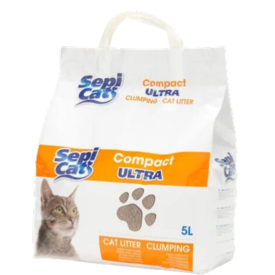 LITIERE CHAT SEPICAT ULTRA Agglomérante en 5 litres