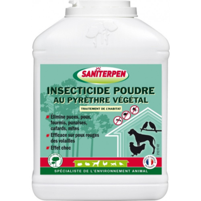 SANITERPEN Insecticide et répulsif poudre en 500 g