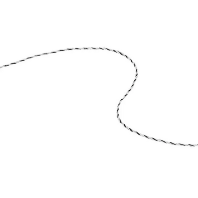 CORDELETTE EXTREME 6 MM (200 M) BLANC/NOIR