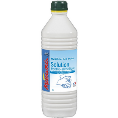 SOLUTION HYDRO-ALCOOLIQUE en  1 Litre