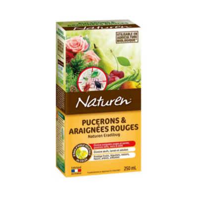 PUCERONS ET ARAIGNEES ROUGE en 250 ml