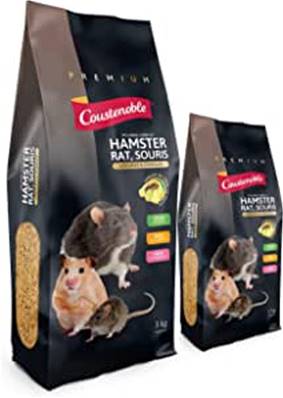 HAMSTER RAT SOURIS Premium en 3 Kg
