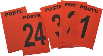 JEU DE 24 CARTES POSTE ROUGE