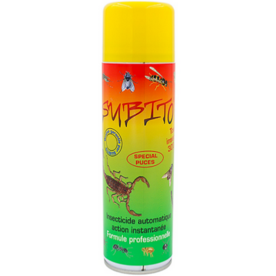 SUBITO AEROSOL AUTO-DIFFUSANT (Tous Insectes) - 500 ml pour 300M3