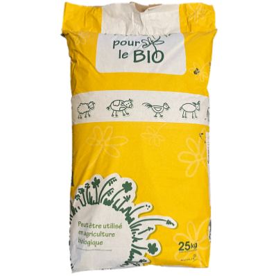 PONDEUSE B BASSE COUR MI / NATURE BIO en 25 Kg -fds-