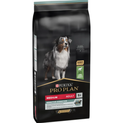 PROPLAN ADULT MEDIUM SENSITIVE DIGESTION Riche Agneau 18 kg