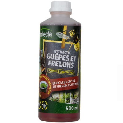 GUEP'CLAC - APPAT Liquide Piège à Guêpes en 500 ml